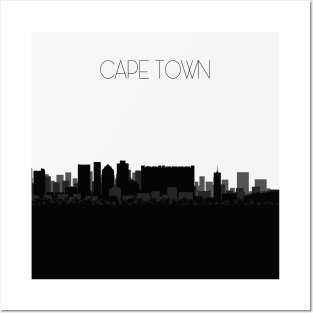 Cape Town Skyline Posters and Art